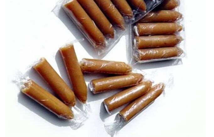 Supositorios con propóleo para prostatite